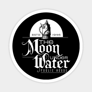 The Moon Under Water Magnet